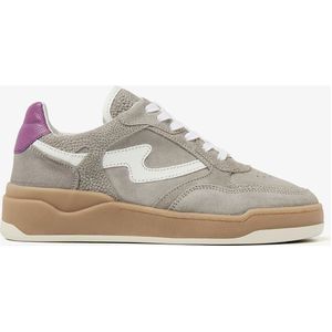 VIA VAI Sam Levi Sneakers - Suede - Grijs - Maat 37