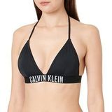 Calvin Klein Voorgevormde Triangel Bikinitop Zwart