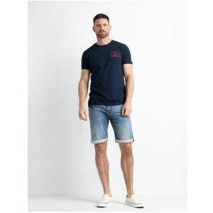 Petrol Industries - Heren Summer Denim Shorts - Blauw - Maat S