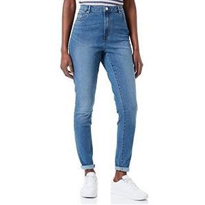 VERO MODA VMSOPHIA Skinny Jeans voor dames, hoge taille, skinny fit jeans, blauw (medium blue denim), 32 NL/S/L