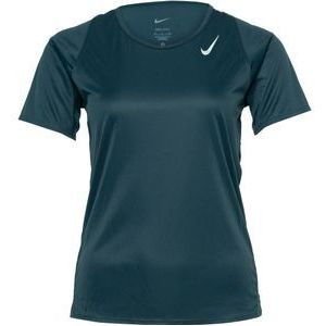 Nike T-shirt blauw (Maat: XS) - Effen - Halslijn: Ronde hals,