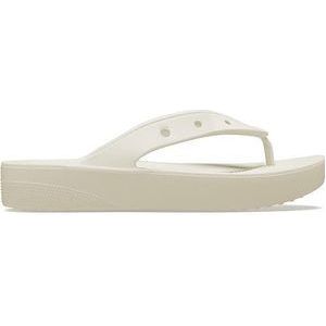 Crocs Dames Classic Platform Flip W Klomp, Beenderen, 42/43 EU