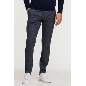 ONLY & SONS Geruite Regular Fit Broek ONSMARK Blauw