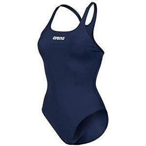 arena Solid Swim Pro Team Badpak voor dames, sneldrogend, sportief badpak van Arena-weefsel, MaxLife Eco met maximale chloorbestendigheid en uv-bescherming UPF 50+