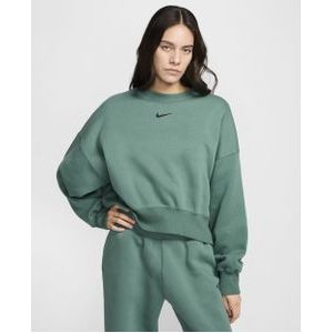 Nike Sportswear Phoenix Fleece extra oversized sweatshirt met ronde hals voor dames - Groen