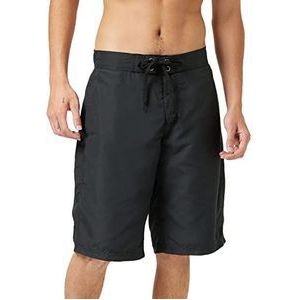 Urban Classics Herenzwembroek Board Bermuda shorts, lange zwembroek met trekkoord in de tailleband, verkrijgbaar in 2 kleuren, maten S - XXL, zwart, XXL