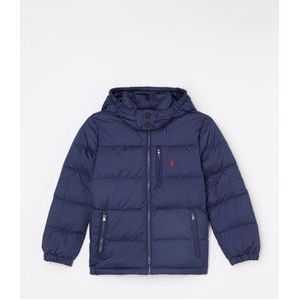 Ralph Lauren Puffer jack met donsvulling en afneembare capuchon