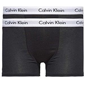 Calvin Klein Set van 2 boxershorts voor jongens, katoen, met stretch, zwart (zwart), 8-10 Jaar