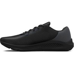 Under Armour UA Charged Pursuit 3, Sneakers heren, Black/Black/Black, 42.5 EU