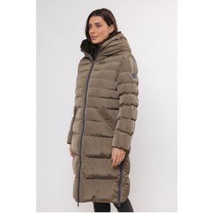 Rino&Pelle Keila faux-fur jas donker groen