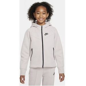 Nike Sportswear Tech Fleece Hoodie Kids Platinum Violet Maat 158/170