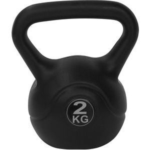 RS Sports Aerobic - Kettlebell - 2 kg - Zwart