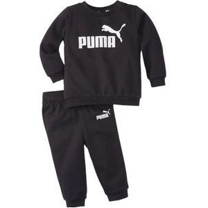 PUMA Minicats ESS Crew Jogger FL Baby Trui - Zwart - Maat 80