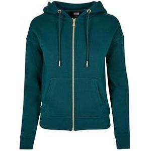 Urban Classics Dames Classic Zip Hoody Sweatshirt, Jasper, S, Jasper, S