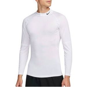 Nike Pro Dri-FIT Mock Longsleeve Sportshirt Mannen - Maat L