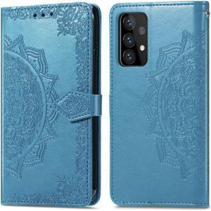 iMoshion Mandala Bookcase voor de Samsung Galaxy A52(s) (5G/4G) - Turquoise