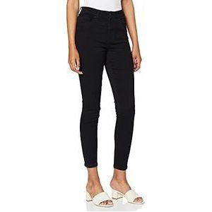 VERO MODA VMSOPHIA Skinny Jeans voor dames, hoge taille, skinny fit jeans, zwart, M