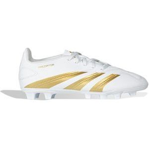 adidas Predator Club Gras / Kunstgras Voetbalschoenen (FxG) Kids Wit Goud