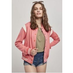 Urban Classics - Inset Sweat College jacket - XS - Roze