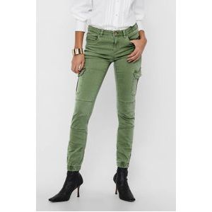 ONLY skinny cargobroek ONLMISSOURI groen