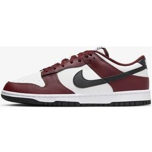 Nike Dunk Low - Sneakers - Unisex - Maat 39 - Donkerrood/Wit/Zwart