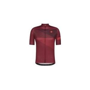 Fietsshirt AGU Men Striped Essential Windsor Wine-L