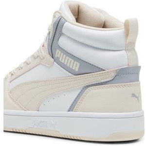 PUMA Rebound V6 sneakers, uniseks, wit, grijs, rozebay, 40 EU