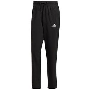 adidas AEROREADY Essentials Stanford Open Hem Embroidered Small Logo Tracksuit Bottoms, Heren, Black, 4XL Tall