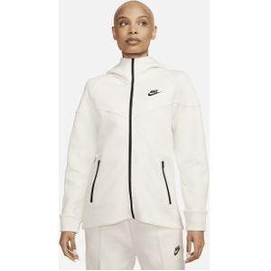 Nike Sportswear Tech Fleece Windrunner Hoodie met rits voor dames - Bruin