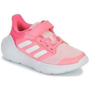 adidas  Tensaur Run 3.0 EL C  Sportschoenen  kind Roze