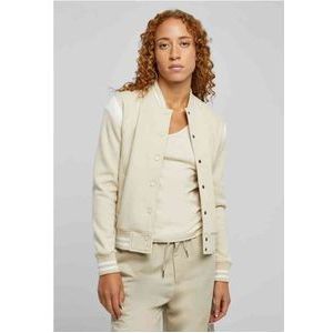 Urban Classics - Inset Sweat College jacket - XL - Creme/Wit
