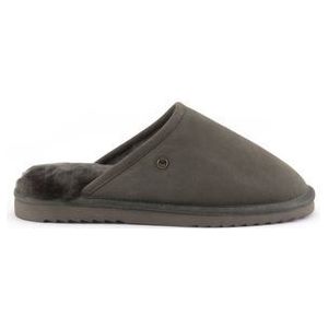 Warmbat Classic Unisex Suede Heren Sloffen - Olijfgroen - Maat 47