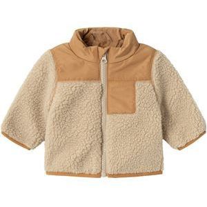 NAME IT NBMMOSIE TEDDY JACKET2 Jongens Jas - Maat 80