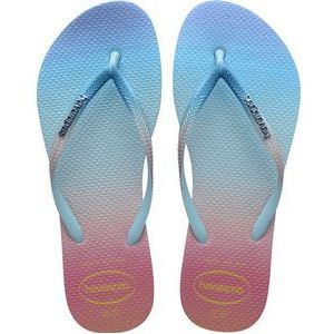 Havaianas SLIM GRADIENT - Blauw/Roze - Maat 35/36 - Dames Slippers