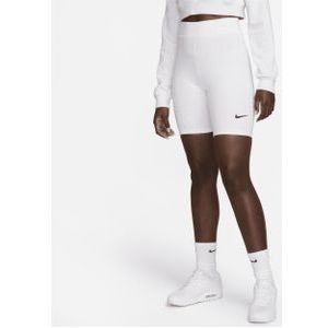 Nike Sportswear Classic bikeshorts met hoge taille voor dames (21 cm) - Bruin