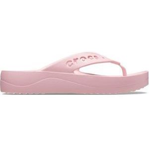 Crocs Baya Platform Flip Sandaal voor dames, Bloemblaadje Roze, 38/39 EU