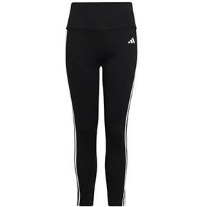 adidas Essentials AEROREADY 3-Stripes Leggings, Black/White, 170