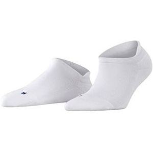 FALKE Dames Korte sokken Cool Kick Sneaker W SN Functioneel material Kort eenkleurig 1 Paar, Wit (White 2000), 39-41