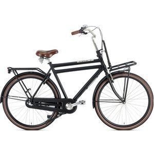 Popal Daily Dutch Basic+ N3 VB Transportfiets - Stadsfiets - Heren - 57 centimeter - Mat Zwart