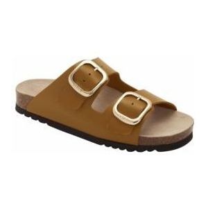 Slipper Scholl Women Noelle Nubuck Light Brown-Schoenmaat 40