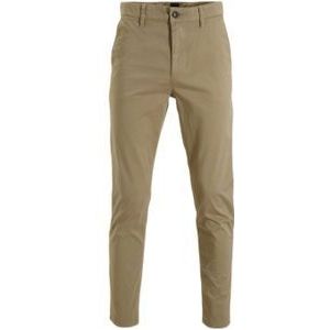 BOSS tapered fit chino light/pastel brown