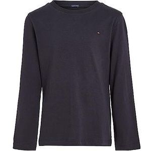 Tommy Hilfiger Longsleeve van Biologisch Katoen Donkerblauw