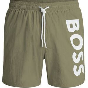 HUGO BOSS Octopus swim shorts - heren zwembroek - beige - Maat: S