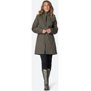 Regenjas Dames - Ilse Jacobsen Raincoat RAIN37L Army - Maat 42
