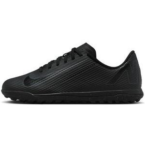 Nike Jr. Mercurial Vapor 16 Club low-top voetbalschoenen voor kleuters/kids (turf) - Zwart