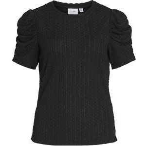 VILA VIANINE S/S PUFF SLEEVE TOP - NOOS Dames T-shirt - Maat XS