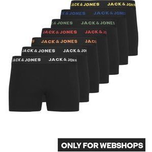 JACK&JONES JUNIOR JACBASIC TRUNKS 7 PACK NOOS JNR Jongens Onderbroek - Maat 140