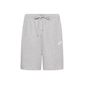 Nike Grijze Unisex Contrast Logo Shorts , Gray , Heren , Maat: 2XL