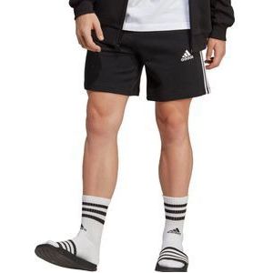 adidas Sportswear Essentials French Terry 3-Stripes Short - Heren - Zwart- L