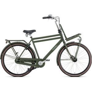 Popal Daily Dutch Prestige N7 - Transportfiets - Stadsfiets Heren - 61 centimeter - Leger Groen